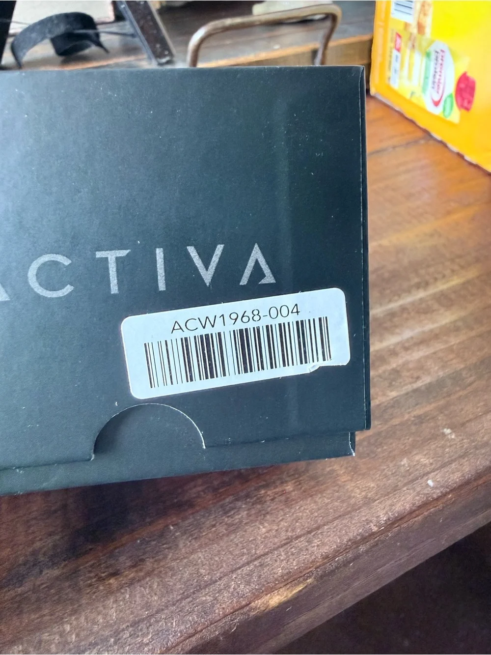 Ativa White Digital Sports Watch with Black Dial Accents